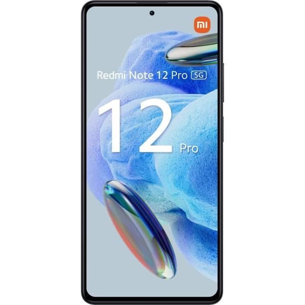XIAOMI Redmi Note 12 Pro 5G Smartphone - 128GB - Svart - Dual SIM - Fingeravtrycksläsare