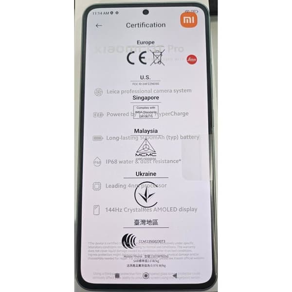 Xiaomi 13T Pro Black 12 GB + 512 GB, MediaTek Dimensity 9200+, 6,67" AMOLED FHD+-skärm, Leica proffskamera