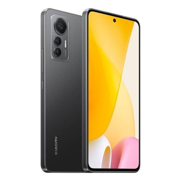 Xiaomi 12 Lite 5G Smartphone 8GB 256GB Svart 6,55" FHD+ AMOLED DotDisplay Snabbladdning 67W 108MP Studio Level Trippelkamera Svart
