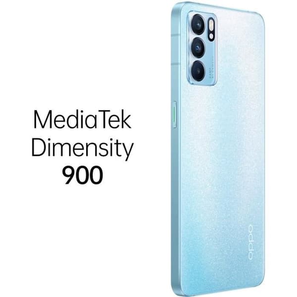 OPPO Reno6 128GB 5G Blå