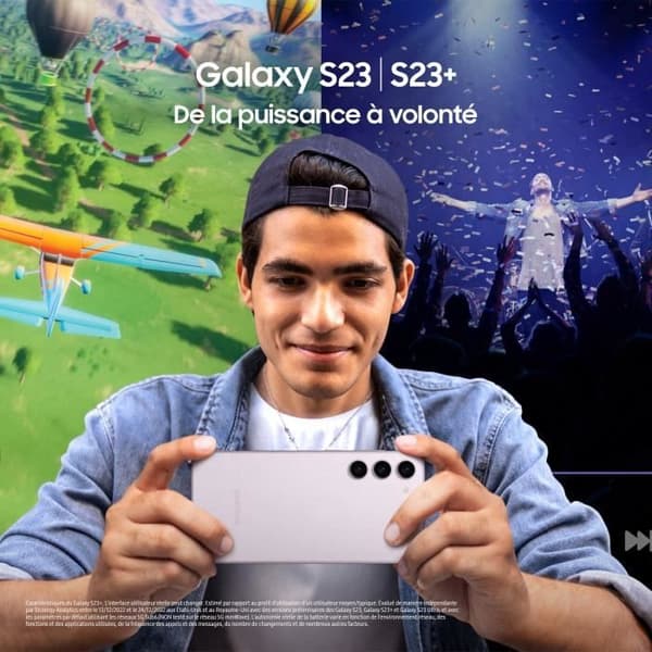 SAMSUNG Galaxy S23 plus 512GB Svart