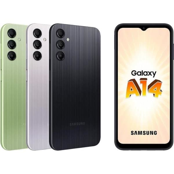 SAMSUNG Galaxy A14 4G Svart 128 GB