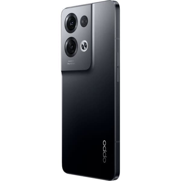 OPPO Reno8 Pro 256GB 5G Smartphone Glänsande Svart - Dubbel SIM - Fingeravtrycksläsare