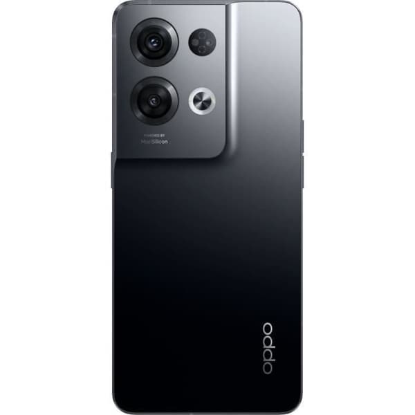 OPPO Reno8 Pro 256GB 5G Smartphone Glänsande Svart - Dubbel SIM - Fingeravtrycksläsare