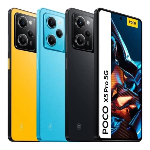 XIAOMI POCO X5 Pro 5G Smartphone 6GB 128GB Black Snapdragon 778 AMOLED 6.67" DotDisplay 120Hz FHD+ Kamera 108MP Laddning 67W 5000mAh
