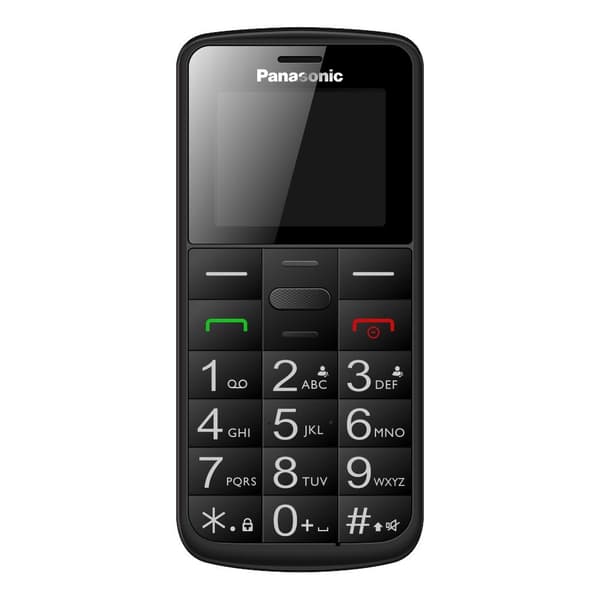 Panasonic KX-TU110 4,5 cm (1,77") Sort Feature-telefon