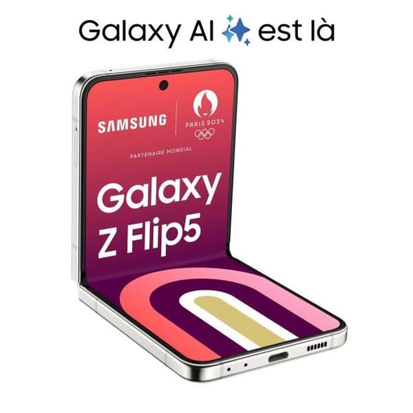 Samsung Galaxy Z Flip5 256GB Cream 5G Smartphone