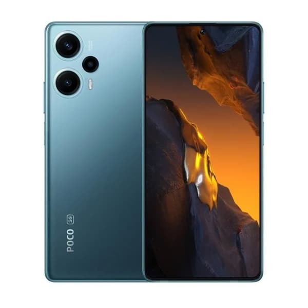 XIAOMI POCO F5 5G Smartphone 8+256GB Green Snapdragon 7+ Gen 2 Flow AMOLED DotDisplay-skärm 6,67" 64 MP kameraladdning 67W 5000mAh Blå