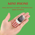 Miniatyrbild 2 av 4: Mini Dual SIM Bluetooth Mobiltelefon L8star BM10 - Röd - Låg strålning