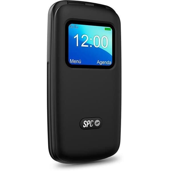 SPC Titan View – Senior mobiltelefon med stora knappar, SOS-knapp, fjärrinställning, direktminnen – svart