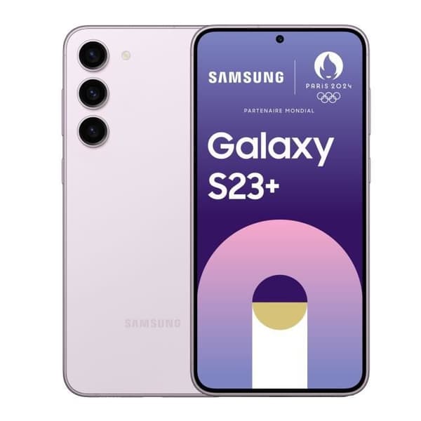 Samsung Galaxy S23+ SM-S916B 16,8 cm (6.6") Dubbla SIM-kort Android 13 5G USB Type-C 8 GB 256 GB 4700 mAh lavendel