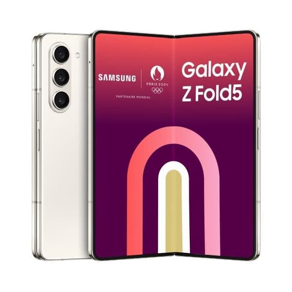 Samsung Galaxy Z Fold5 Smartphone 512 GB kräm