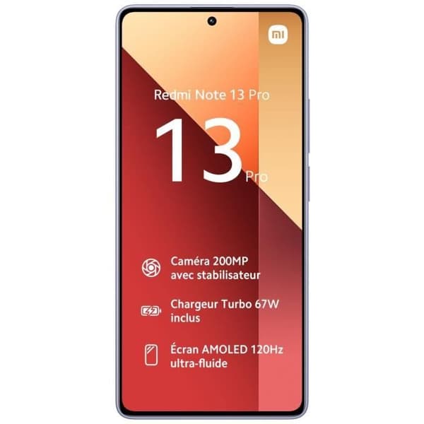 Redmi Note 13 Pro Lila 4G 12 GO + 512 GO