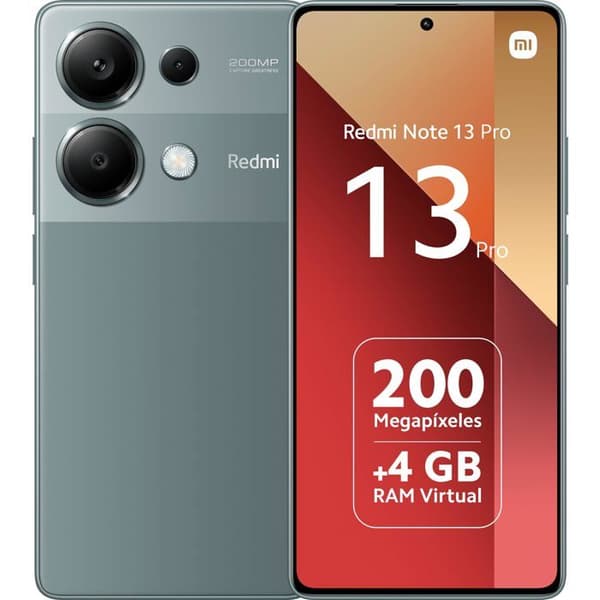 Redmi Note 13 Pro Green 8 GB + 256 GB Grön