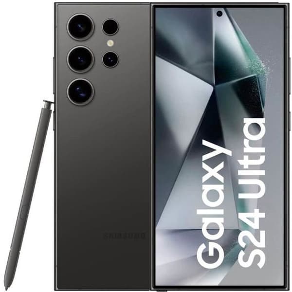 Samsung Galaxy S24 Ultra 5G 12GB/256GB Svart (Titaniumsvart) Dual SIM SM-S928B Svart, Titan