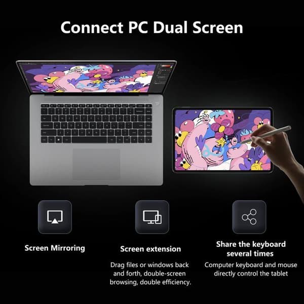 Pekskärmsplatta - XIAOMI PAD 6 - 6 GB 128 GB - 11" WQHD+ - Snapdragon™ 870 8840mAh batteri 13 MP kamera Blå