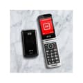 Miniatyrbild 6 av 6: SPC Prince 4G – Flip Mobiltelefon för seniorer, stora knappar, SOS-knapp, laddningsvagga och USB-C – Svart