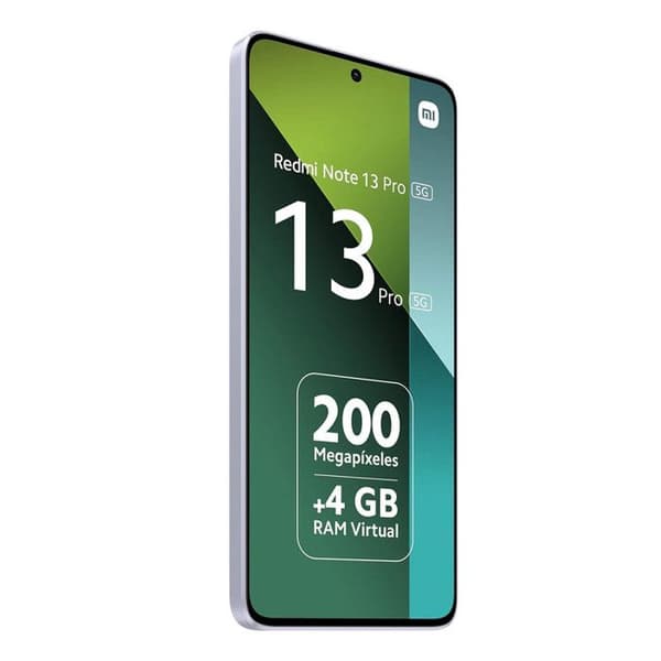 XIAOMI Redmi Note 13 Pro 5G Smartphone 12+512GB Purple Snapdragon 7s Gen 2 Trippelkamera 200MP 6,67" AMOLED-skärmladdning 67W 5100mAh