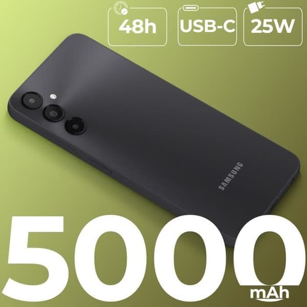 Samsung Galaxy A05s (4G) Svart 128 GB Ny Samsung Svart