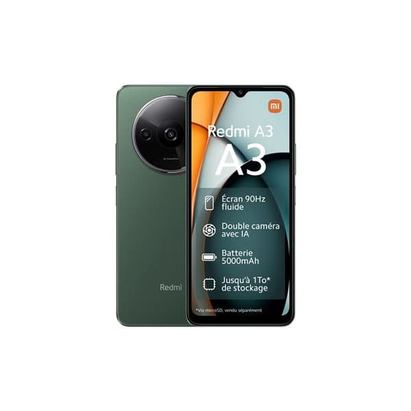 XIAOMI Redmi A3 64GB 4G Grön