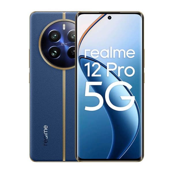 Realme 12 Pro 5G 12GB/256GB Blå (Ubåtsblå) Dubbel SIM Blå