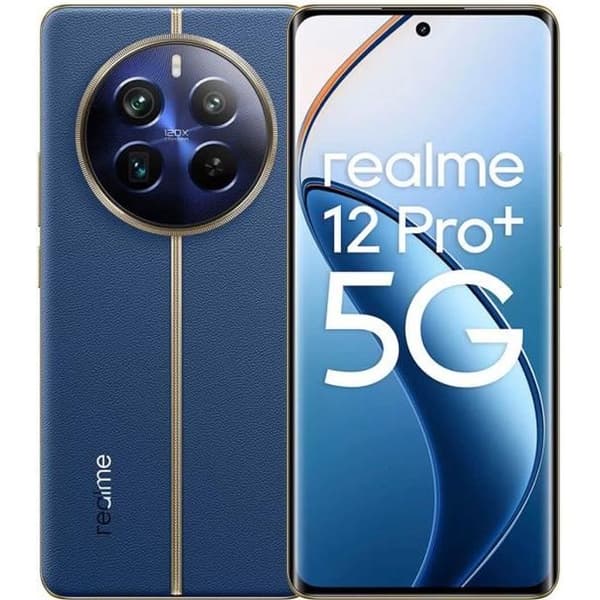 Realme 12 Pro+ 5G 12GB/512GB Blå (Ubåtsblå) Dubbel SIM Blå