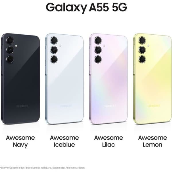 Samsung Galaxy A55 5G 8GB/128GB Lila (Awesome Lilac) Dual SIM SM-A556