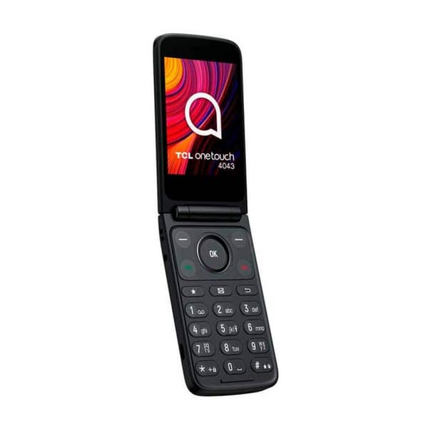 Flip Phone - TCL - OneTouch 4043 - Dual SIM - 3,2" skärm - 2 MP kamera