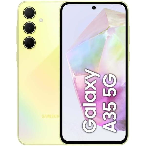 Samsung Galaxy A35 5G 6GB/128GB Gul (Awesome Lemon) Dual SIM SM-A356 Gul