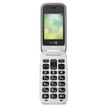 Miniatyrbild 2 av 3: Doro 2424 mobiltelefon - Flip - 6,1 cm (2,4") - 3 MP - Bluetooth - 800 mAh - Grå, Silver