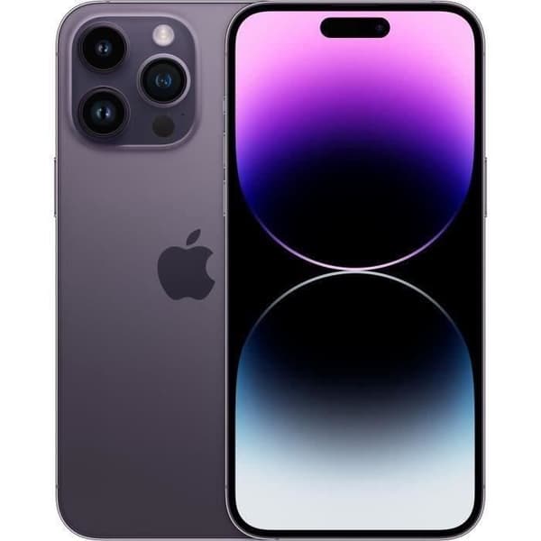 APPLE iPhone 14 Pro Max 128GB Deep Purple - Renoverad - Mycket bra skick- REFURBISHED