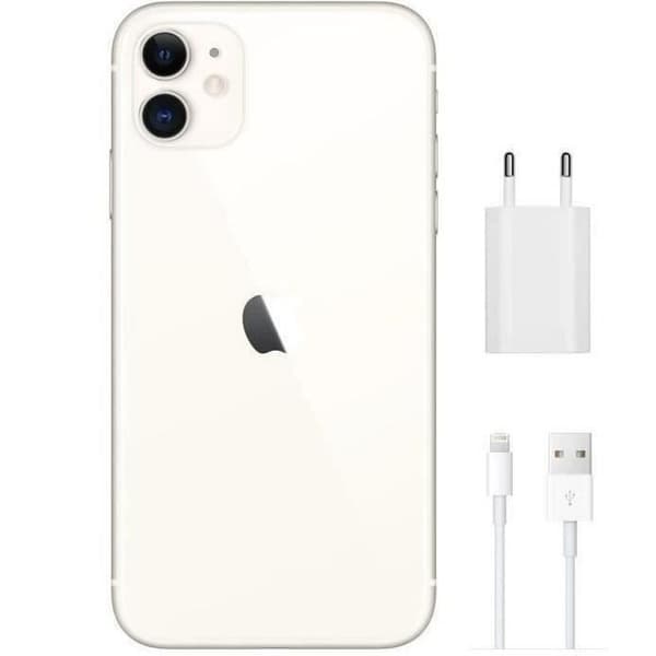 APPLE iPhone 11 64GB Vit - Renoverad - Mycket bra skick- REFURBISHED