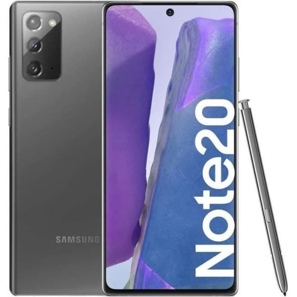 Samsung Galaxy Note20 4G 256 GB Grå - Renoverad - Bra skick- REFURBISHED