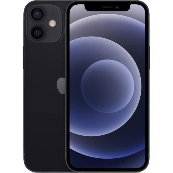 APPLE iPhone 12 mini 128GB Svart - Renoverad - Bra skick- REFURBISHED