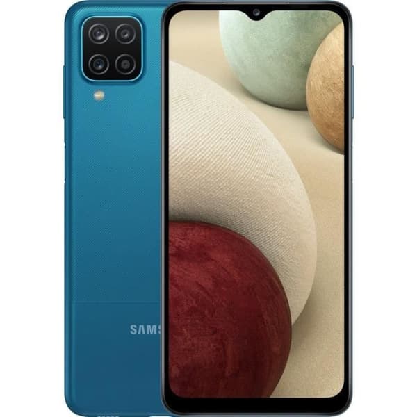 Samsung Galaxy A12 Blue 64 GB - Renoverad - Mycket bra skick- REFURBISHED