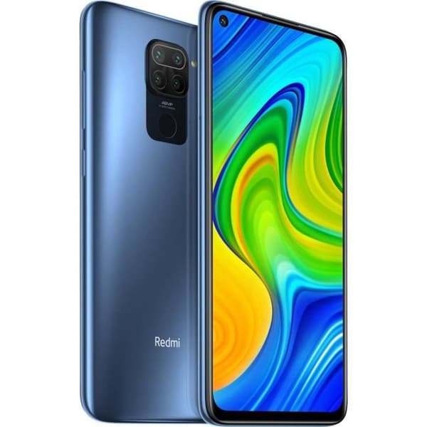 XIAOMI Redmi Note 9 Midnight Grey 64 GB - Renoverad - Bra skick- REFURBISHED