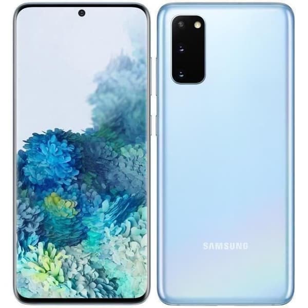 SAMSUNG S20 128 GB Blå - Renoverad - Utmärkt skick- REFURBISHED
