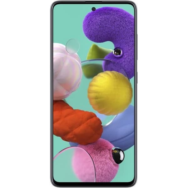 SAMSUNG Galaxy A51 Svart - Renoverad - Mycket bra skick- REFURBISHED