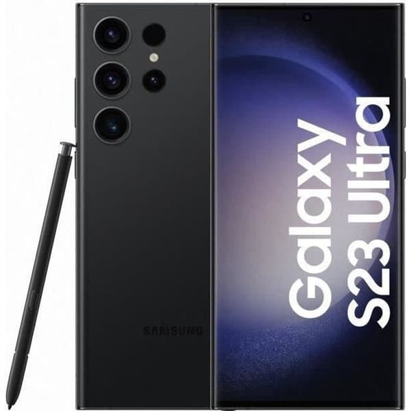SAMSUNG Galaxy S23 Ultra 256GB Svart - Renoverad - Bra skick- REFURBISHED