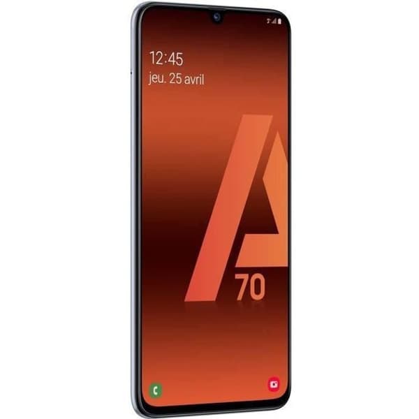 Samsung Galaxy A70 128 GB Vit - Dual sim - Renoverad - Bra skick- REFURBISHED