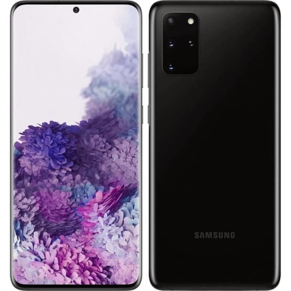 SAMSUNG Galaxy S20+ 128 GB 5G Svart - Renoverad - Bra skick- REFURBISHED