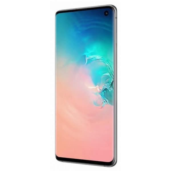 SAMSUNG Galaxy S10 128 GB Vit - Dual sim - Renoverad - Mycket bra skick- REFURBISHED