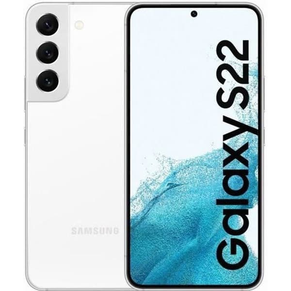 SAMSUNG Galaxy S22 256GB Vit - Renoverad - Bra skick- REFURBISHED