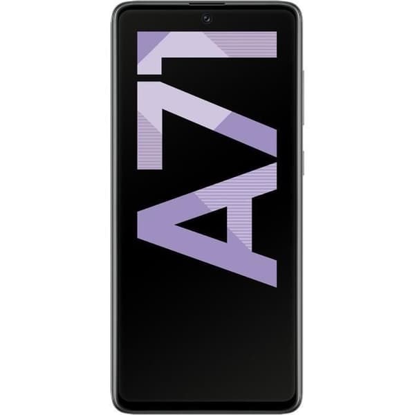 SAMSUNG Galaxy A71 Svart - Renoverad - Bra skick- REFURBISHED