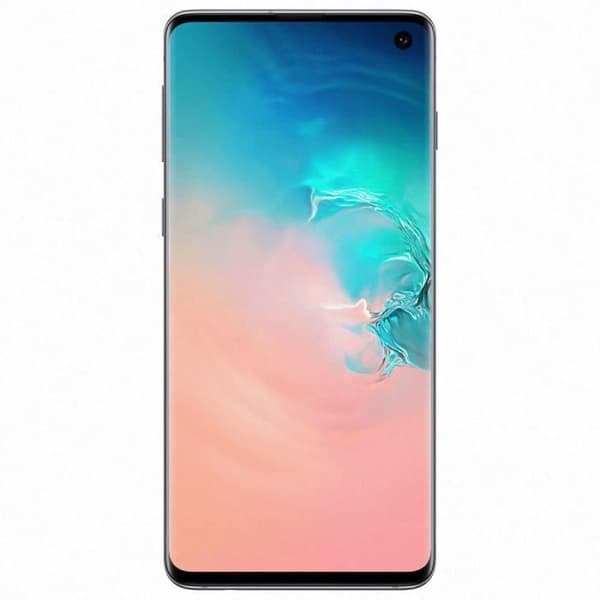 SAMSUNG Galaxy S10 128 GB Vit - Dual sim - Renoverad - Utmärkt skick- REFURBISHED