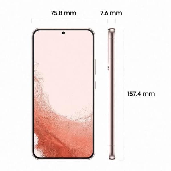 SAMSUNG Galaxy S22 Plus 5G 256GB Rose Gold - Renoverad - Mycket bra skick- REFURBISHED