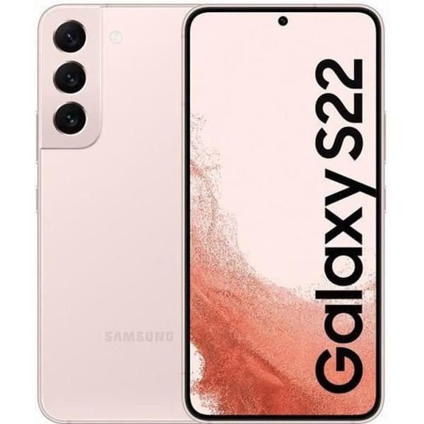 SAMSUNG Galaxy S22 256GB Rose Gold - Renoverad - Mycket bra skick- REFURBISHED