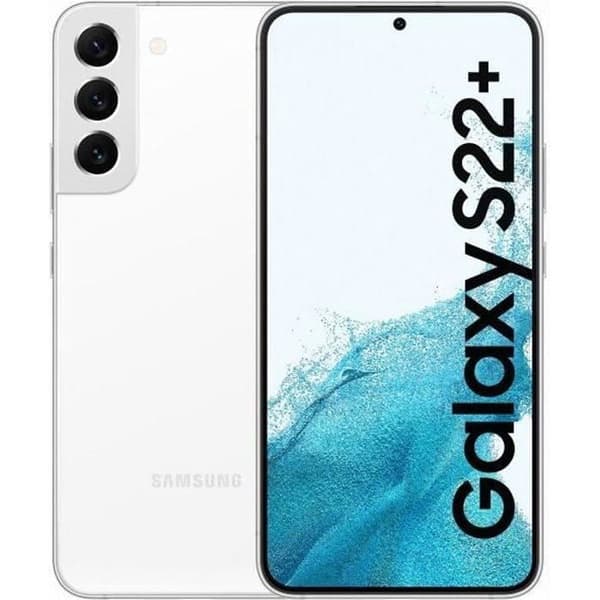 SAMSUNG Galaxy S22 Plus 256GB Vit - Renoverad - Bra skick- REFURBISHED