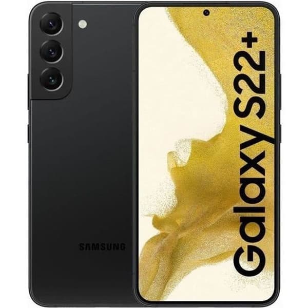 SAMSUNG Galaxy S22 Plus 256GB Svart - Renoverad - Utmärkt skick- REFURBISHED