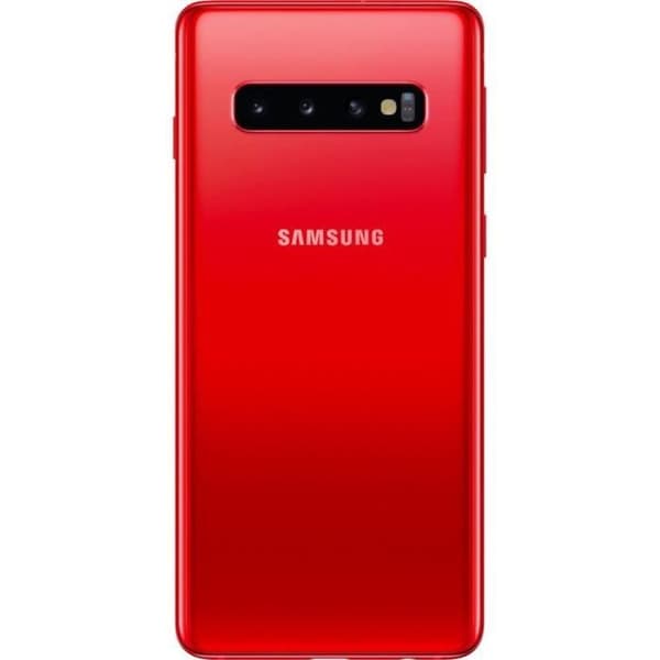 SAMSUNG Galaxy S10 128 GB Röd - Dual sim - Renoverad - Bra skick- REFURBISHED